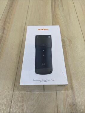 Ember Temperature Control 12oz Smart Travel Mug  -Black, New